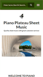 Mobile Screenshot of pianoplateau.com