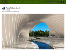 Tablet Screenshot of pianoplateau.com